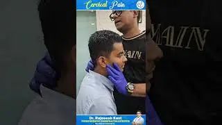Cervical Pain Chiropractic Treatment By RKM | #drrajneeshkant |