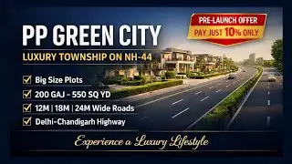 NEW PRE LAUNCH PROJECT IN SONIPAT BANG ON NH44 DELHI CHANDIGARH HIGHWAY 