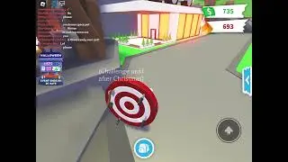Buying a throwing knife target vehicle in adopt me (new account)