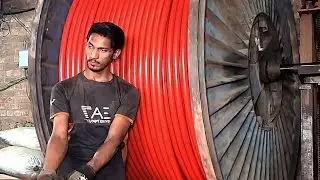 কিভাবে ফ্যাক্টরিতে তৈরি হয়  High Voltage Cable Manufacturing Process