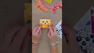 #каксделать и #оригами #кот #шорты #поделки #бумажныеподелки
