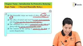 Thermal Bimetal Relays - Introduction to Protective Relaying - Protection and Switchgear Engineering