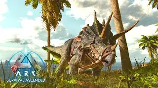 A Fresh Start and Taming Orphaned Dino's - Ark Survival Ascended [Episode 1]
