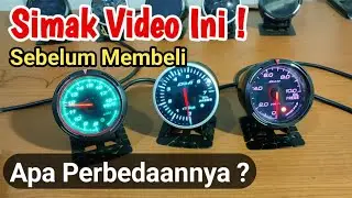 Simak video ini sebelum membeli Indikator Defi 2,5 inch | Apa Perbedaannya !