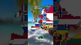 FIND THE 3 CORRECT FLAGS! 🌍🧐