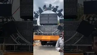 3D SOUND 💥 COMPETITION SETUP 💯 SOUND LINE KING 🔥#dj #festival #sound #roadshow #shorts 💥