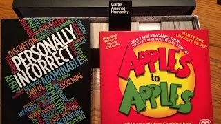 Party Card Games (Apples to Apples, Personally Incorrect, Cards Against Humanity)