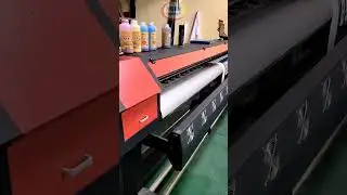 1.8m 1800mm Eco Solvent Outdoor Banner Printer