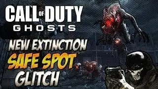 COD Ghosts: Extinction Safe Spot GLITCH - Godmode / Invincible Glitch - Call Of Duty Aliens