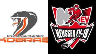 Bezirksliga NRW Playoffs 2023 Finale Spiel 3 Dinslaken Kobras - Neusser EV 1b