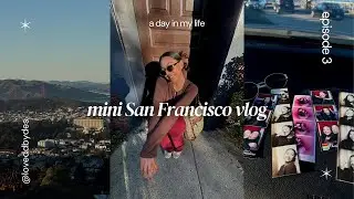 Mini SF Vlog: Haight St., craft night, photobooths & the beach 🌉✨🌊