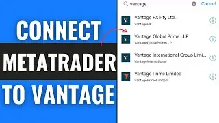 How To Connect MetaTrader 5 With Vantage