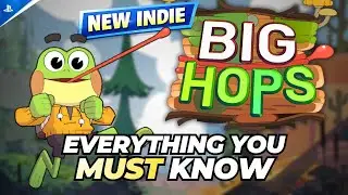 О чём игра Big Hops? Новое ПОТРЯСАЮЩЕЕ платформерное симуляторное шоу для PS5: объяснение.