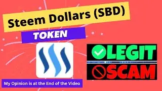 Is Steem Dollars (SBD) Token Legit or Scam ??