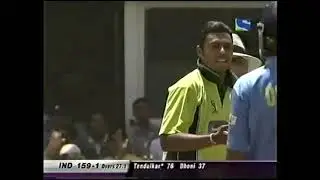 Little Master Sir Sachin Tendulkar 38th ODI Century 123 vs Pakistan at Ahmedabad in 2005