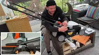 How to assemble Litheli Cordless Lawn Mower 13 Inch, U20 Handy+ 20V DIY