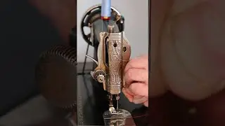Threading a 1947 Singer model 15 sewing machine