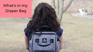 What's In My Diaper Bag GIVEAWAY| Cloth Diapers in Hafmall Bag