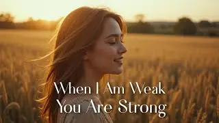 When I Am Weak, You Are Strong | Uplifting Praise & Worship Song