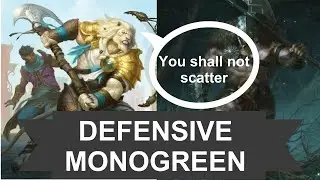 Defensive MONO GREEN Standard Deck | MTG Arena | Platinum Rank | Heroic Intervention is Underrated