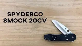 Spyderco Smock 20CV