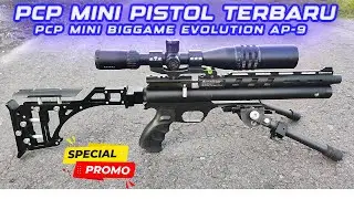 PCP MINI BIG GAME EVOLUTION AP-9 PCP MINI PISTOL TERBARU | PROMO SENAPAN PCP BIG GAME TERBARU 2026
