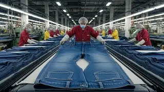 How Jeans Were Made Before Automation | Inside a 1960s Levi’s Factory