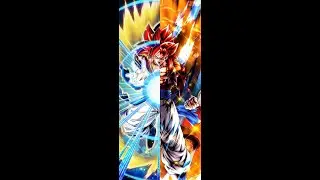 Using LF SSJ4 Gogeta (#TeamMonke) in PVP for the Dokkan 7th Anni - Dragon Ball Legends #shorts