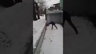 My Ugandan-Norwegian winter games [ Snow-Kwepena] to be active in winter