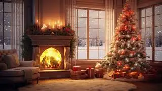 22 Minutes of Various Christmas Scenes (With Fireplace Audio)