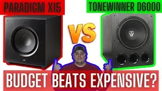 Разбор сабвуферов: кто дешевле, тот и победит? Сравнение Paradigm X15 и Tonewinner D6000