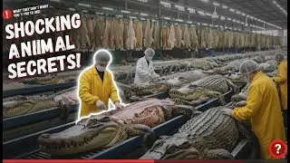 Inside the Crocodile Leather Line: Full Factory Process & Advanced Automation | Automation Core
