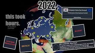 Forming European Union BEFORE 2023 in Rise of Nations