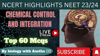 Chemical Control And Integration|| Top 60 Mcqs || Biology|| class-11 || NEET || Target360 🎯#neet 🥀