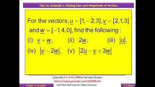 Chp 14, Example 1
