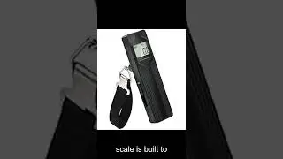 Traveling Made Easy Portable Digital Baggage Scale - Weigh Your Suitcase up to 110 lbs