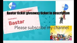 Bastar ticket giveaway/Go India game/Bro is here