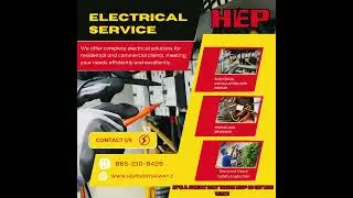 🔌🏠 Keep Your Home Safe with HEP Inc.'s Electrical Services!