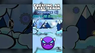 creating an Easy demon! episode 5!(saga creator #9) #geometrydash #gd #shorts