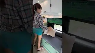 Чистые и уютные пространства &mdash; мои любимые 😍 #vanbuild #vanlife #build #dogmom #clean #cozy