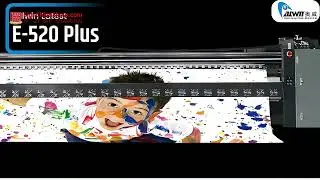 ALLWIN E 520 PLUS&mdash;Latest Solvent Printer