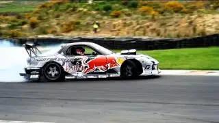 Mad Mike - Madbull 4Rotor RX7 побеждает на чемпионате NAC NZ Drift Nationals 2011.