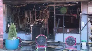 Fire damages several businesses at Barcroft Plaza shopping center in Fairfax County