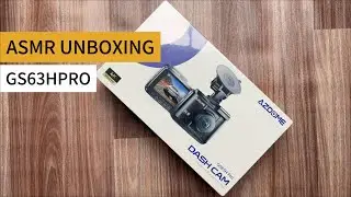 ASMR Sensation Unboxing AZDOME GS63H Pro + Setup | Tingles Alert! Thanks for @tajamuladil creating!