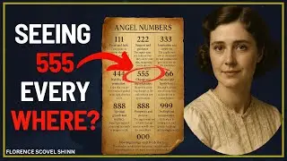 If You Keep Seeing 555, The Universe Has an URGENT Message For You. / Florence Scovel Shinn 
