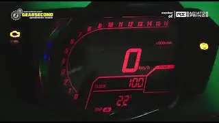 CUSTOM SPEEDO HONDA CBR 250 RR BACKLIGHT RED - Gearsecond Speedometer