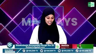 Barnaamijka Maadeys Telefishinka Kalsan Tv By Safiyo Maxamed Ibrahim