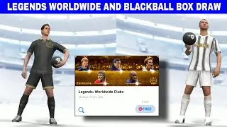 LEGENDS WORLDWIDE & FREE BLACKBALL BOX DRAW | PES 2021 MOBILE