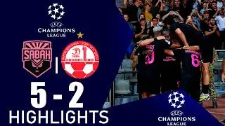 Sabah vs Hapoel Be'er Sheva 5-2 [AGG 6-4] Highlights | Qualifiers UEFA Champions League 2026/27