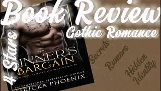 The Sinners Bargain by Airicka Phoenix #bookreview #bookreview #gothicromance #darkromance #books